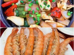 铁板鲜鱿-花苑美食横琴生蚝火锅(拱北粤华路店)