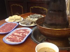 一盘黄瓜条、一盘磨裆-前门张记涮肉(前门店)