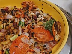 -休记光头香辣蟹干锅(绵竹店)