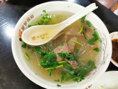 小份牛肉粉丝汤-回回锅贴(小河沿店)