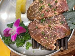 -明洞阿姨·韩式酱蟹烤肉·创意料理(三元桥店)