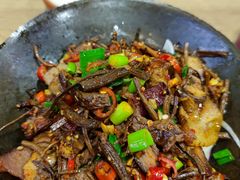 烟笋炒腊肉-建辉湖南土菜馆(南大街店)