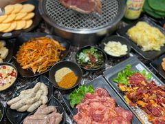 -啊美丽炭火烤肉(滑翔一店)