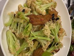 小炒有机菜花-福海居烤鸭店(鸟巢店)