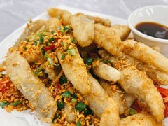 椒盐九肚鱼-凤城康记饭店
