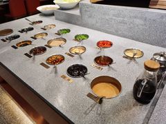 自助调料区-新辣道鱼火锅(领展购物广场·中关村店)