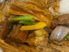 支竹牛腩饭-香港深仔记茶餐厅(东门店)