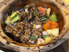 九层塔生啫牛肉-天宝食坊·啫啫煲大排档(西华路店)