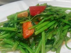 虾酱炒通心菜-肥仔文澳门猪骨煲(南京西路店)