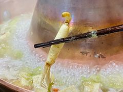 -果松木炭酸菜铜火锅·外婆参鸡汤