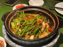 香辣四季豆啫鱿鱼-煲煲好(朝阳门店)