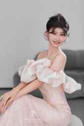 -桃子造型婚纱礼服(凤起广场店)