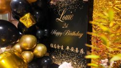 -小鲤鱼生日气球派对会场策划布置