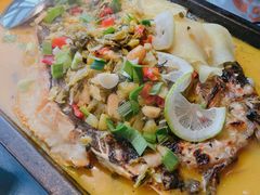 -探鱼·鲜青椒爽麻烤鱼(天一广场店)