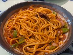 辣皮子肉拌面-撒拉花儿·新疆菜·清真(太阳宫店)