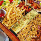 炸鸡薯条拼盘享不停