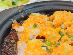 蒜蓉粉丝蒸虾-船歌·鱼水饺青岛菜(国贸商城店)