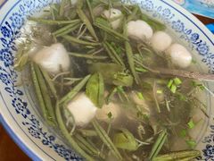 太湖莼菜炖鱼圆-美味之家·湖景农家乐(太湖东山店)