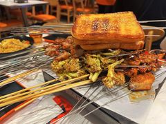 烤面包片-宝记烧烤·碳锅羊肉·羊蝎子火锅·夜食社(文体路创始店)