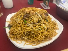 鱼瘦肉炒面-吉源大排档·鱼生·海鲜(烧烤彩印厂店)