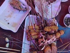 蒜苔羊排-金刚山烧烤(中山路店)
