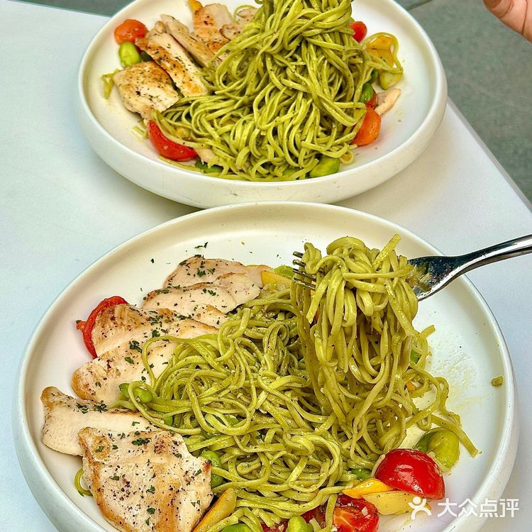 上海新天地🍽️适合一人食的减脂手工意面🍝