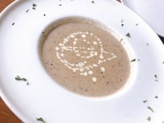 奶油松茸浓汤-77COM好吃的意大利菜(老城根店)
