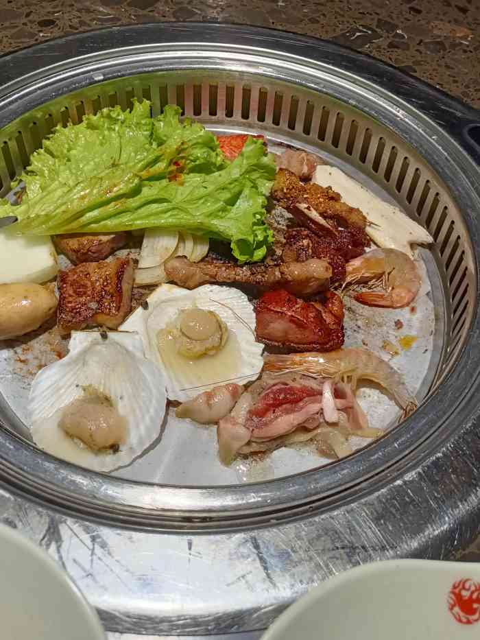 佰烧海鲜烤肉自助(诺德广场店)-"很久都没有吃过自助了,和小伙伴突然