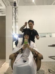 -I+造型烫发染发