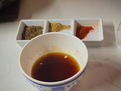 特色蘸料-大槐树烤肉馆