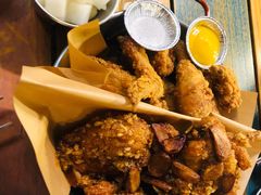 双拼炸鸡-富乐满韩国正宗炸鸡韩国料理(虹泉路店)