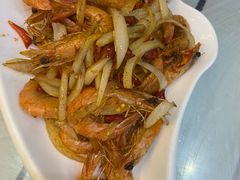 椒盐基围虾-覃记海鲜美食餐厅