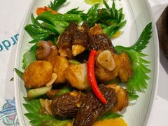 羊肚菌炒带子-翠园(兴业太古汇店)