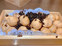 干菜烤汤圆-香园茶社·金陵小灶(老门东店)