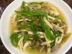 香干辣椒肉丝-张一品食府
