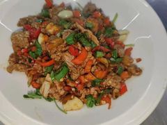 小炒牛肉虾-深巷家味馆.湖北头牌红烧鱼头拌饭(黄陂店)