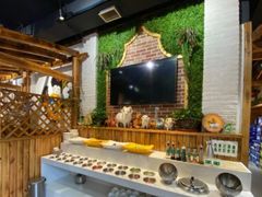 自助取餐区-草原塞蛮羊火锅城(港湾店)