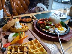 铁板牛柳饭-桉树林A coffee 森林餐厅(三圣乡店)