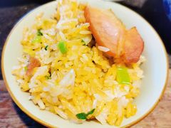 煲仔饭-大匠工房古船木艺术餐厅·猪肚鸡专门店(长白仙岛店)