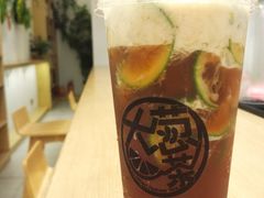 鲜橙柠檬茶-大葱柠檬茶scallionlemontea(中山八路富力店)