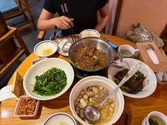 湘莲蒸土排骨汤-湖南老灶台·生态农业餐饮(龙胜店)