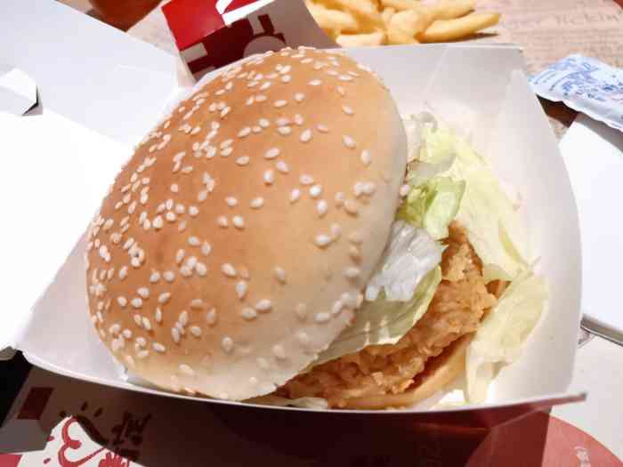 肯德基(日照万象汇店)-"哈哈好评走的时候 服务员 及时喊我拿.