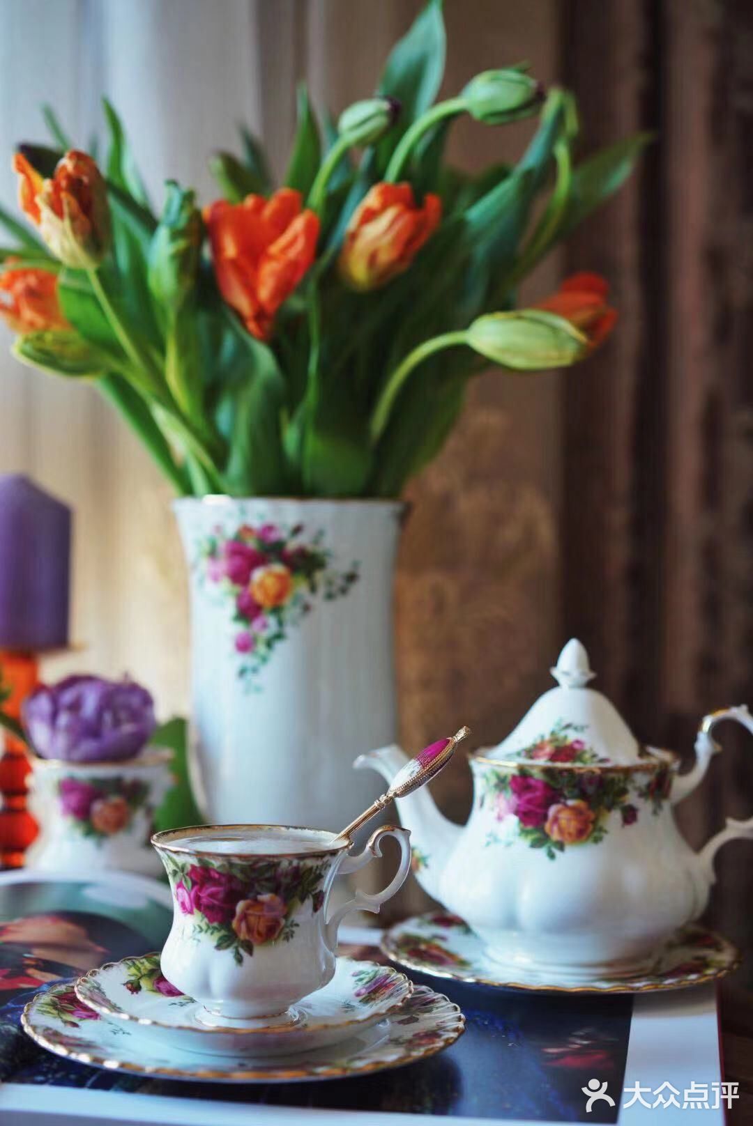 一定是忘记了，花。阿尔伯特的杯型是我永远喜欢的