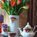 一定是忘记了，花。阿尔伯特的杯型是我永远喜欢的