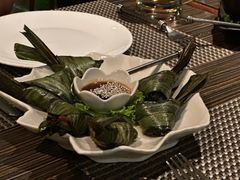 蕉叶炸鸡Ghai&nbsp;Haw&nbsp;Bai&nbsp;Dtoey-Ruen Urai