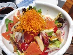 西柚无花果沙拉-森味薪火烧•烧鸟居酒屋•日本料理(望京店)