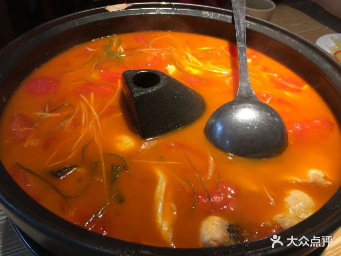 番茄乌鱼锅