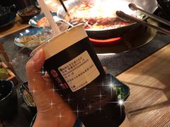大红袍珍珠奶茶-湊湊火锅·茶憩(东城万达店)