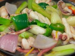 虾酱啫鲜鱿-醉贤居