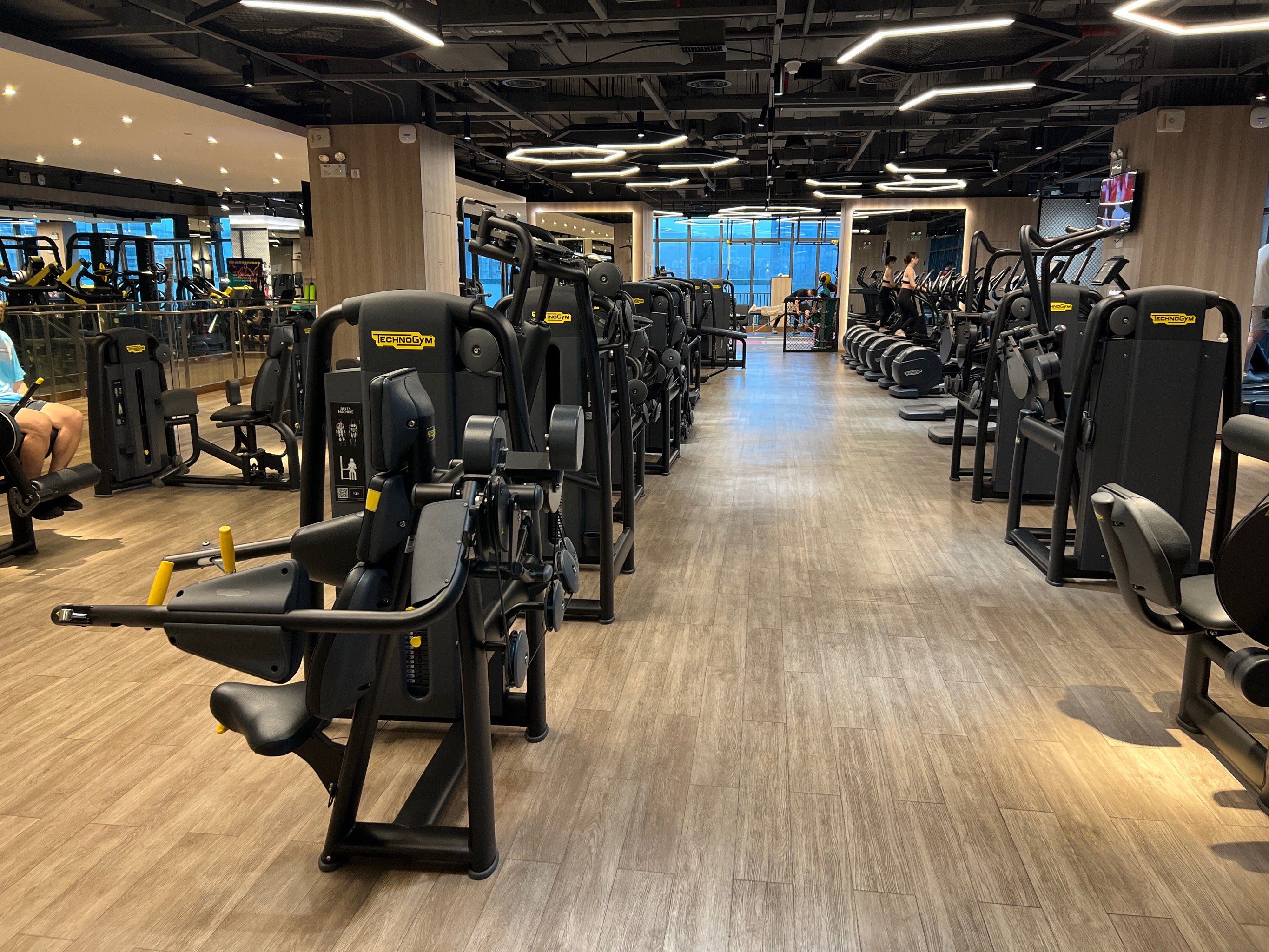 一家在嘉禾望岗的高端健身会所